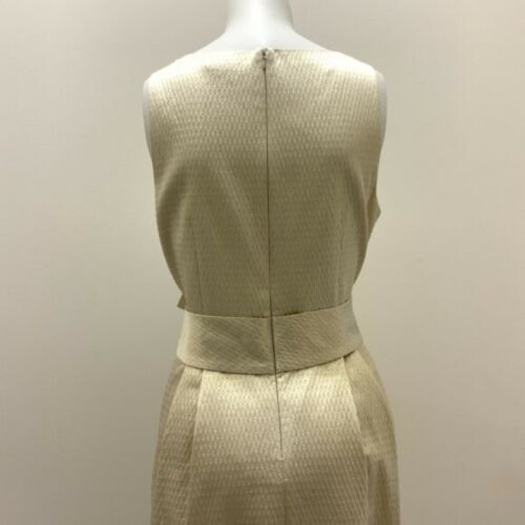 Eliza J Dress Gold-tone Bow Front Occasion Cocktails Formal 10 - Picture 6 of 12